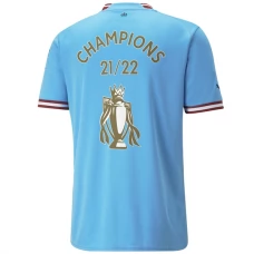 Manchester City Fotbalový Dres 2022-23 Champions 22 Domácí