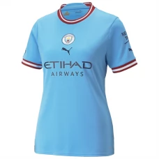 Manchester City Fotbalový Dres 2022-23 Dámské Domácí