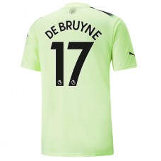 Manchester City Fotbalový Dres 2022-23 Kevin De Bruyne 17 Alternativní