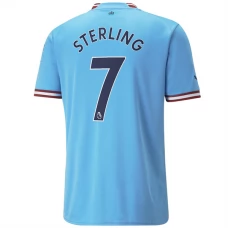 Manchester City Fotbalový Dres 2022-23 Raheem Sterling 7 Domácí