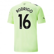 Manchester City Fotbalový Dres 2022-23 Rodrigo 16 Alternativní