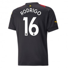 Manchester City Fotbalový Dres 2022-23 Rodrigo 16 Venkovní