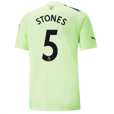 Manchester City Fotbalový Dres 2022-23 Stones 5 Alternativní