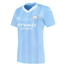 Manchester City Fotbalový Dres 2023-24 Dámské Domácí