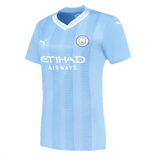 Manchester City Fotbalový Dres 2023-24 Dámské Domácí