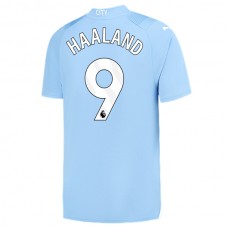 Manchester City Fotbalový Dres 2023-24 Erling Haaland 9 Domácí
