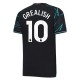 Manchester City Fotbalový Dres 2023-24 Jack Grealish 10 Alternativní