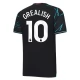 Manchester City Fotbalový Dres 2023-24 Jack Grealish 10 Alternativní