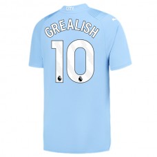 Manchester City Fotbalový Dres 2023-24 Jack Grealish 10 Domácí