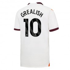 Manchester City Fotbalový Dres 2023-24 Jack Grealish 10 Venkovní