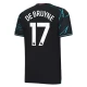 Manchester City Fotbalový Dres 2023-24 Kevin De Bruyne 17 Alternativní