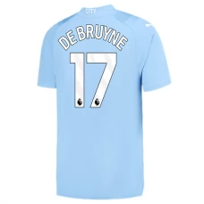 Manchester City Fotbalový Dres 2023-24 Kevin De Bruyne 17 Domácí