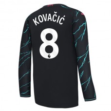 Manchester City Fotbalový Dres 2023-24 Kovacic 8 Alternativní Dlouhý Rukáv