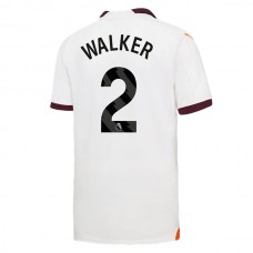 Manchester City Fotbalový Dres 2023-24 Kyle Walker 2 Venkovní