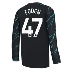 Manchester City Fotbalový Dres 2023-24 Phil Foden 47 Alternativní Dlouhý Rukáv