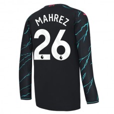 Manchester City Fotbalový Dres 2023-24 Riyad Mahrez 26 Alternativní Dlouhý Rukáv