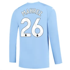 Manchester City Fotbalový Dres 2023-24 Riyad Mahrez 26 Domácí Dlouhý Rukáv