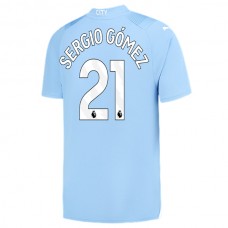 Manchester City Fotbalový Dres 2023-24 Sergio Gómez 21 Domácí
