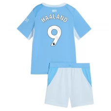 Manchester City Haaland 9 Dětský Domácí Dres Komplet 2026-27