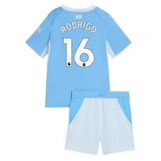 Manchester City Rodrigo 16 Dětský Domácí Dres Komplet 2026-27