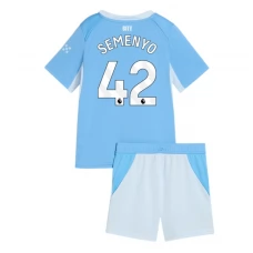Manchester City Semenyo 42 Dětský Domácí Dres Komplet 2026-27