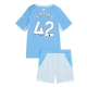 Manchester City Semenyo 42 Dětský Domácí Dres Komplet 2026-27