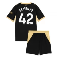 Manchester City Semenyo 42 Dětský Venkovní Dres Komplet 2026-27