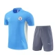 Manchester City Tréninkový Dres Soupravy 2024-25 - Shorts Modrá