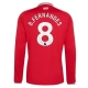 Manchester United B.Fernandes 8 Domácí Dres 2026-27 Dlouhý Rukáv