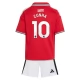 Manchester United Cunha 10 Dětský Domácí Dres Komplet 2026-27