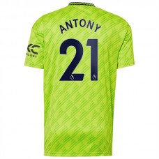 Manchester United Fotbalový Dres 2022-23 Antony 21 Alternativní