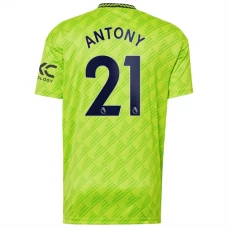Manchester United Fotbalový Dres 2022-23 Antony 21 Alternativní