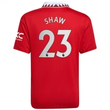 Manchester United Fotbalový Dres 2022-23 Shaw 23 Domácí