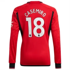 Manchester United Fotbalový Dres 2023-24 Casemiro 18 Domácí Dlouhý Rukáv
