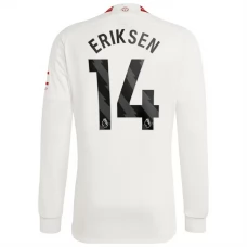 Manchester United Fotbalový Dres 2023-24 Christian Eriksen 14 Alternativní Dlouhý Rukáv