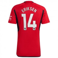 Manchester United Fotbalový Dres 2023-24 Christian Eriksen 14 Domácí