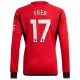 Manchester United Fotbalový Dres 2023-24 Fred 17 Domácí Dlouhý Rukáv