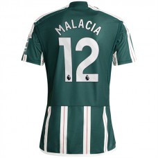 Manchester United Fotbalový Dres 2023-24 Malacia 12 Venkovní