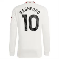 Manchester United Fotbalový Dres 2023-24 Marcus Rashford 10 Alternativní Dlouhý Rukáv