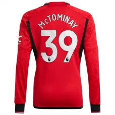 Manchester United Fotbalový Dres 2023-24 McTominay 39 Domácí Dlouhý Rukáv