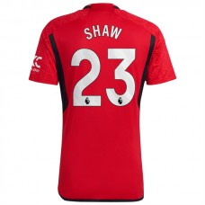 Manchester United Fotbalový Dres 2023-24 Shaw 23 Domácí