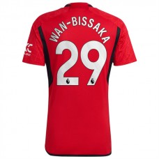 Manchester United Fotbalový Dres 2023-24 Wan-Bissaka 29 Domácí