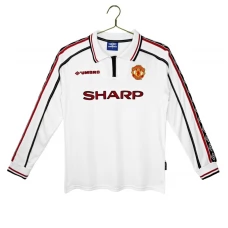 Manchester United Retro Venkovní Dres 1998-99 Dlouhý Rukáv