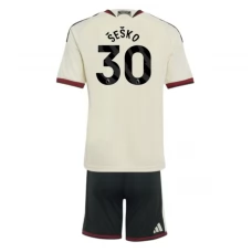Manchester United Šeško 30 Dětský Třetí Dres Komplet 2026-27