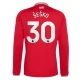 Manchester United Šeško 30 Domácí Dres 2026-27 Dlouhý Rukáv
