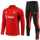 Manchester United Tréninkové Soupravy 2023-24 - 1-4 Zip Červená