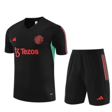 Manchester United Tréninkový Dres Soupravy 2023-24 - Černá