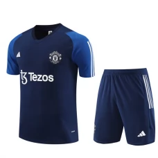 Manchester United Tréninkový Dres Soupravy 2023-24 - Modrá