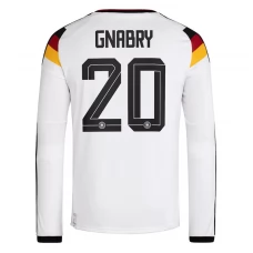 Německo Gnabry 20 Domácí Dres MS 2026 Dlouhý Rukáv