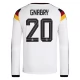 Německo Gnabry 20 Domácí Dres MS 2026 Dlouhý Rukáv